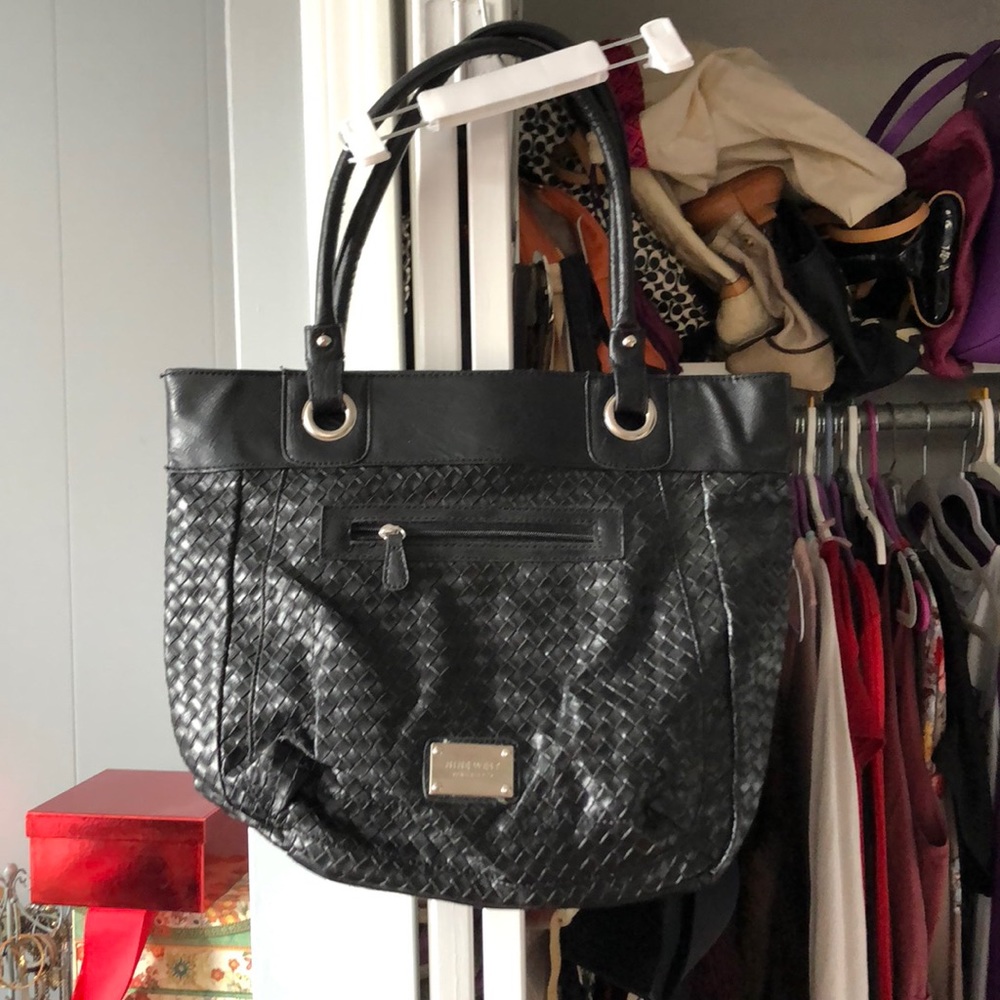Nine West black tote